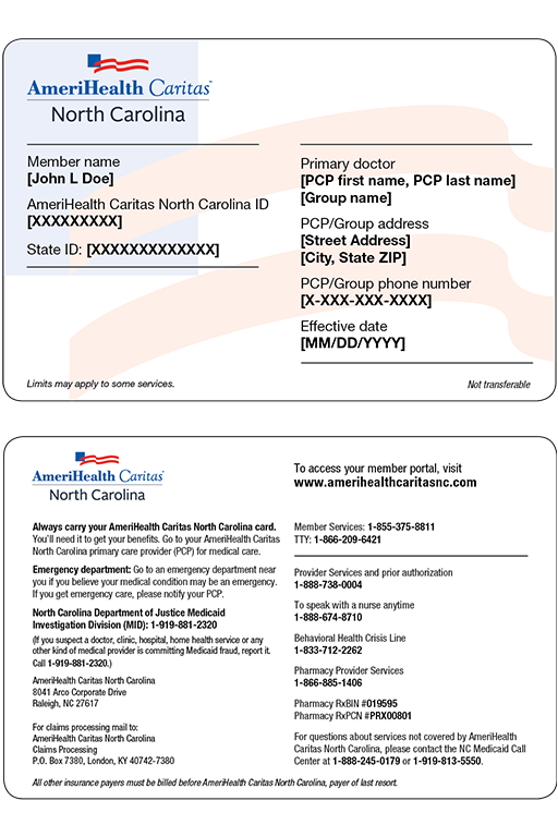 Medicaid ID card